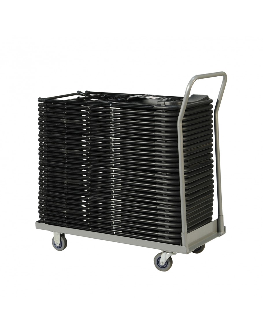 Tubular Handle Folding Chair Dolly Cart